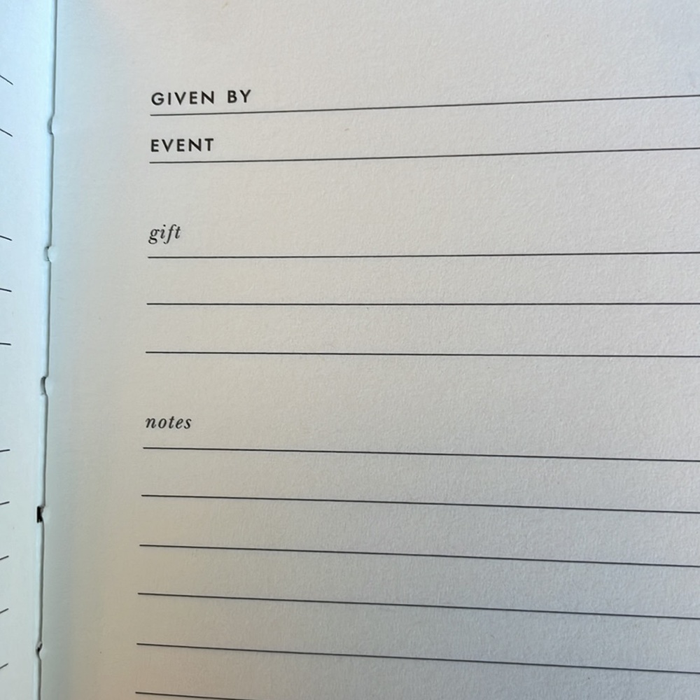 Kate Spade gift thank you notebook - Picture 5 of 7